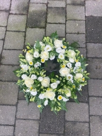 Traditional round elegant wreath